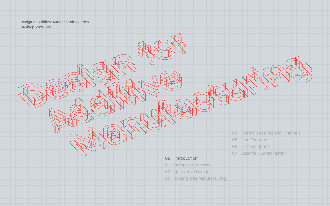 Design for additive manufacturing