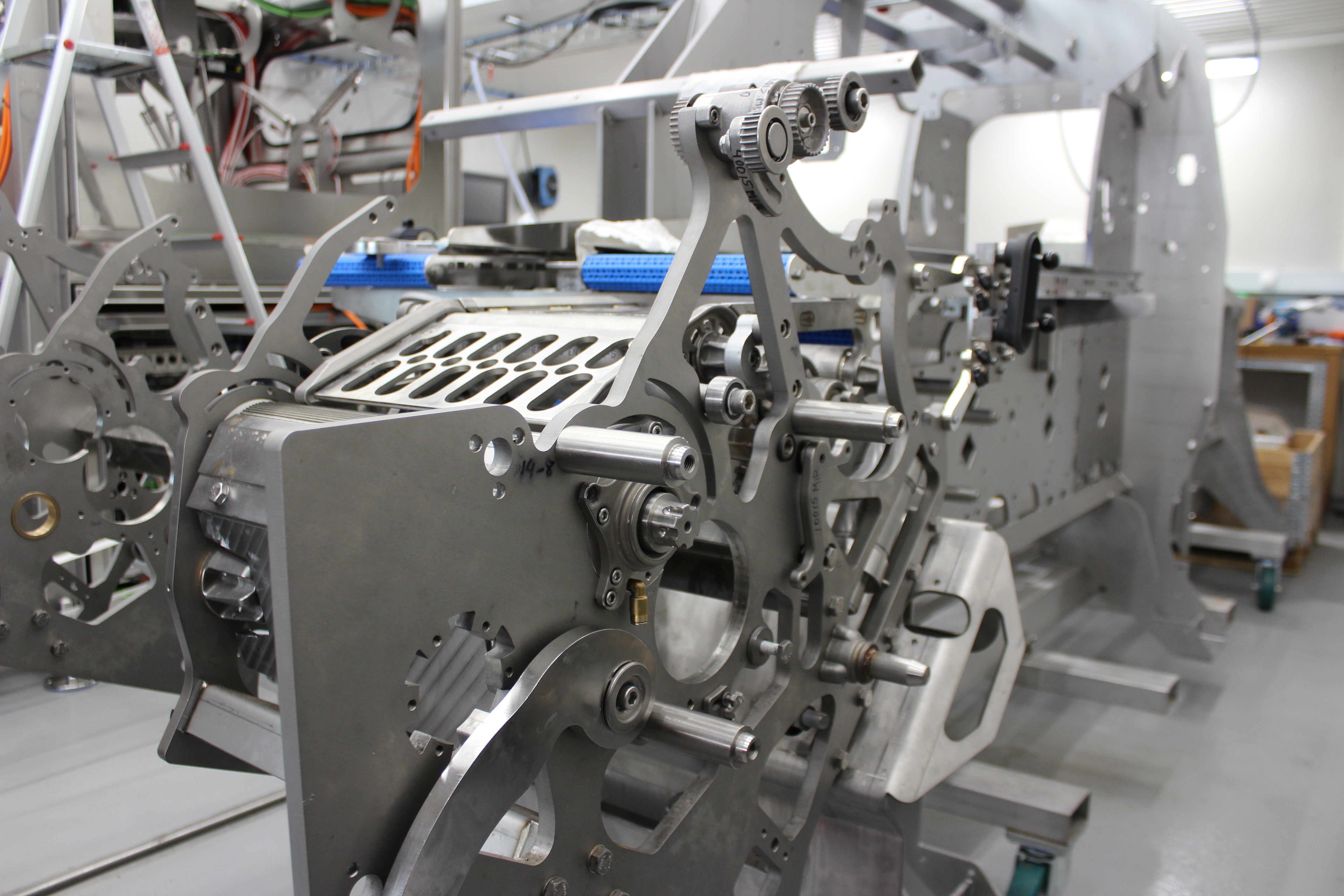 Complex machine design with metal 3D printing for food processing equipment