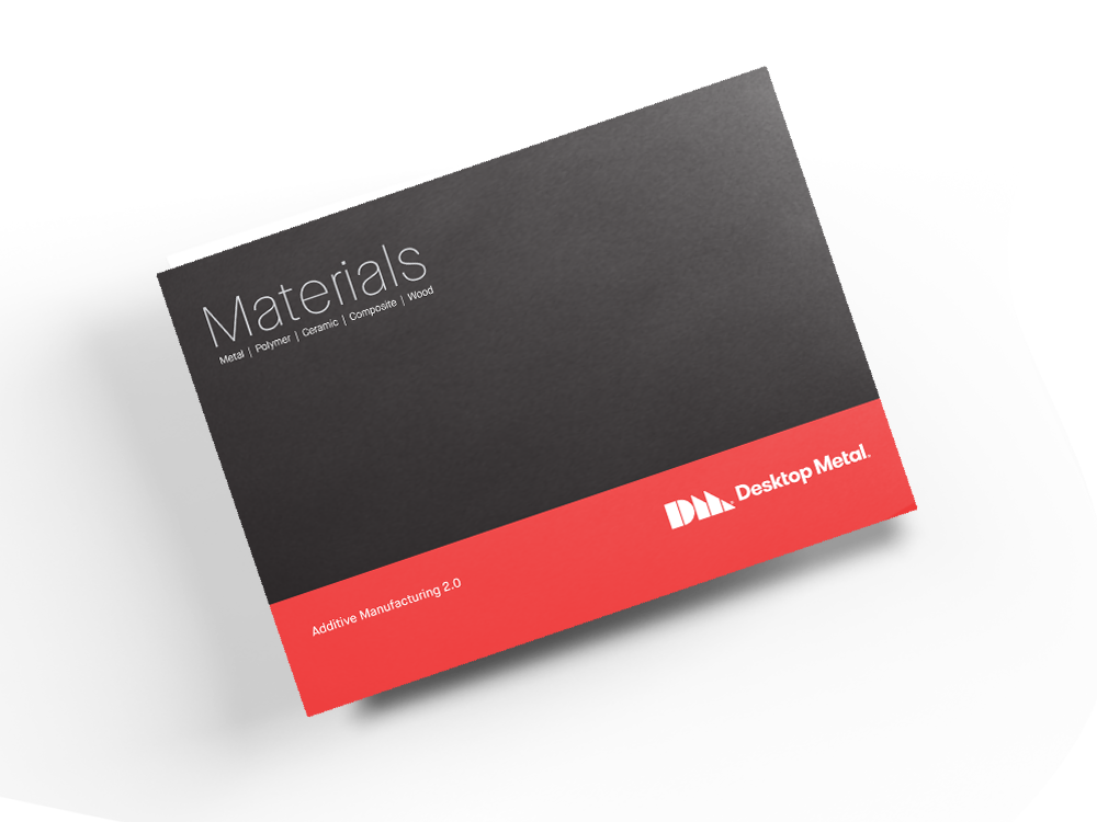 Desktop Metal master material guide