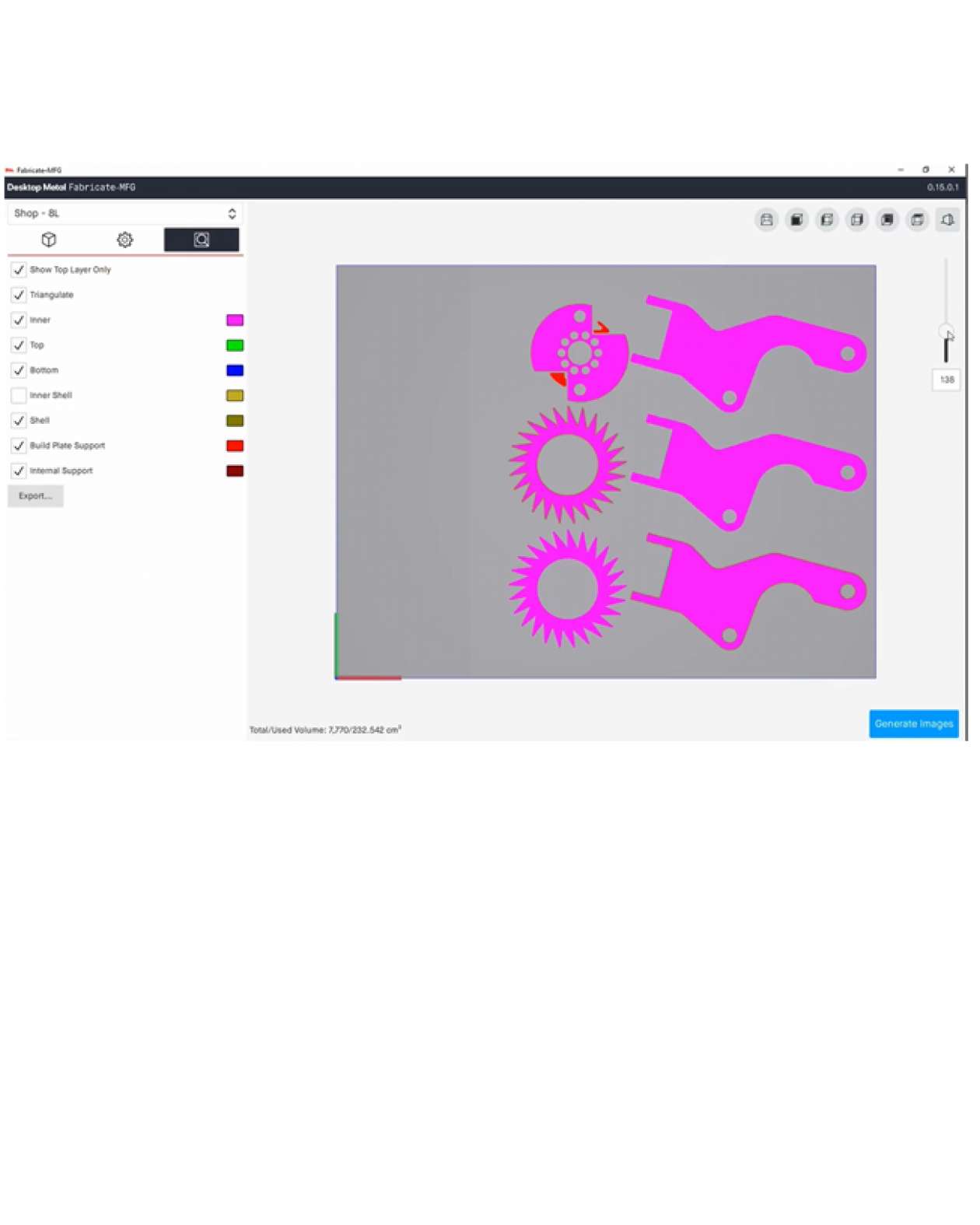 Live Build MFG production metal 3D printing slicing software