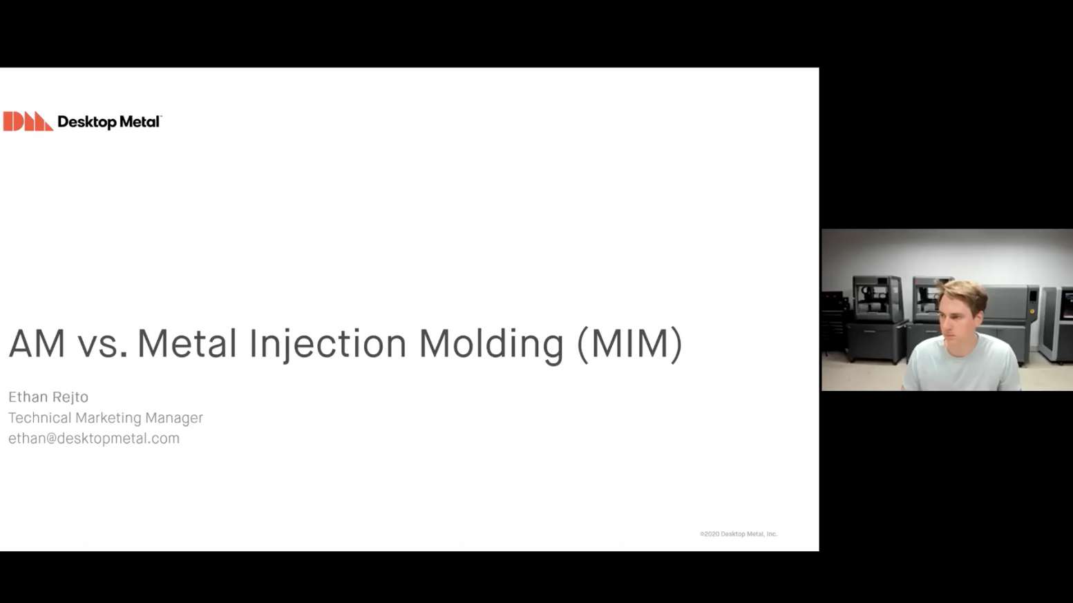 metal printing vs. metal injection molding