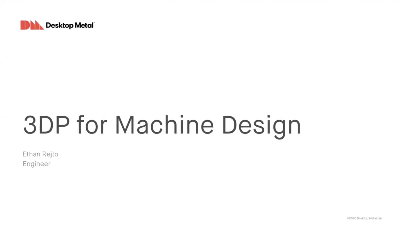 machine design webinar