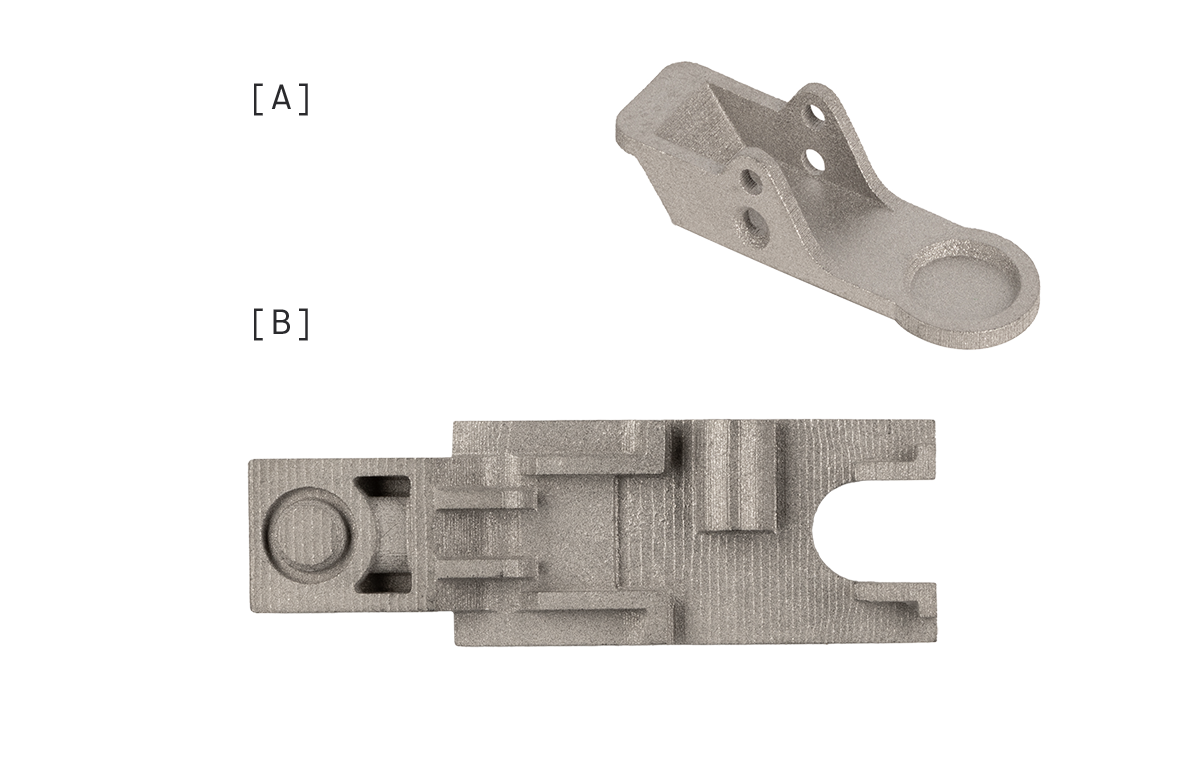 Printed medical latch